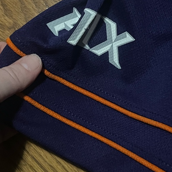 NWT Phoenix Suns Button down embroidered blue jersey top men's size Large - Picture 6 of 13